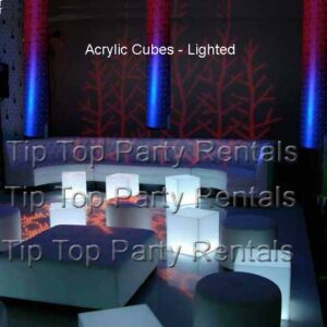 Illuminated Acrylic Cubes
