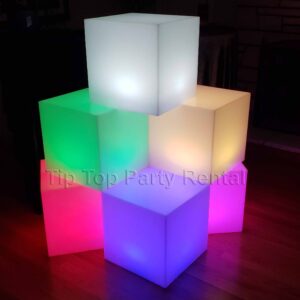 Illuminated Acrylic Cubes