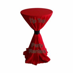 Red Cocktail Table