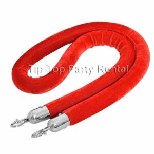 Red Velvet Rope 5ft