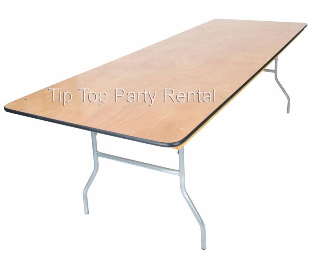 Rectangular Table 8ft 1024x846 