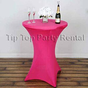 Pink Spandex Cocktail Table