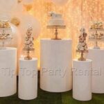 Acrylic Display Stands Plinth Cylinder Pedestal