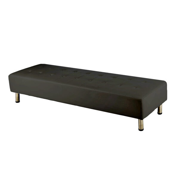 Black Rectangular Bench